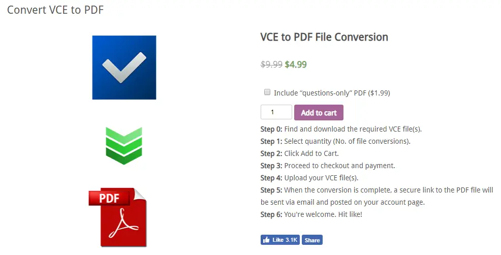 7 mejores programas para convertir archivos VCE a PDF 7