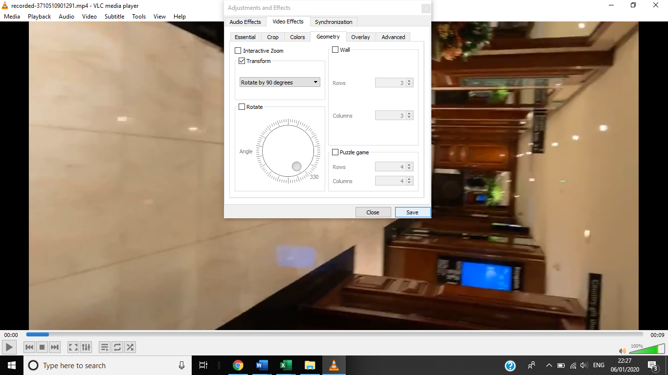 Cómo girar los vídeos en el Reproductor de Windows Media 6