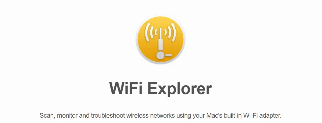 7 mejores aplicaciones del analizador de WiFi para Mac 2