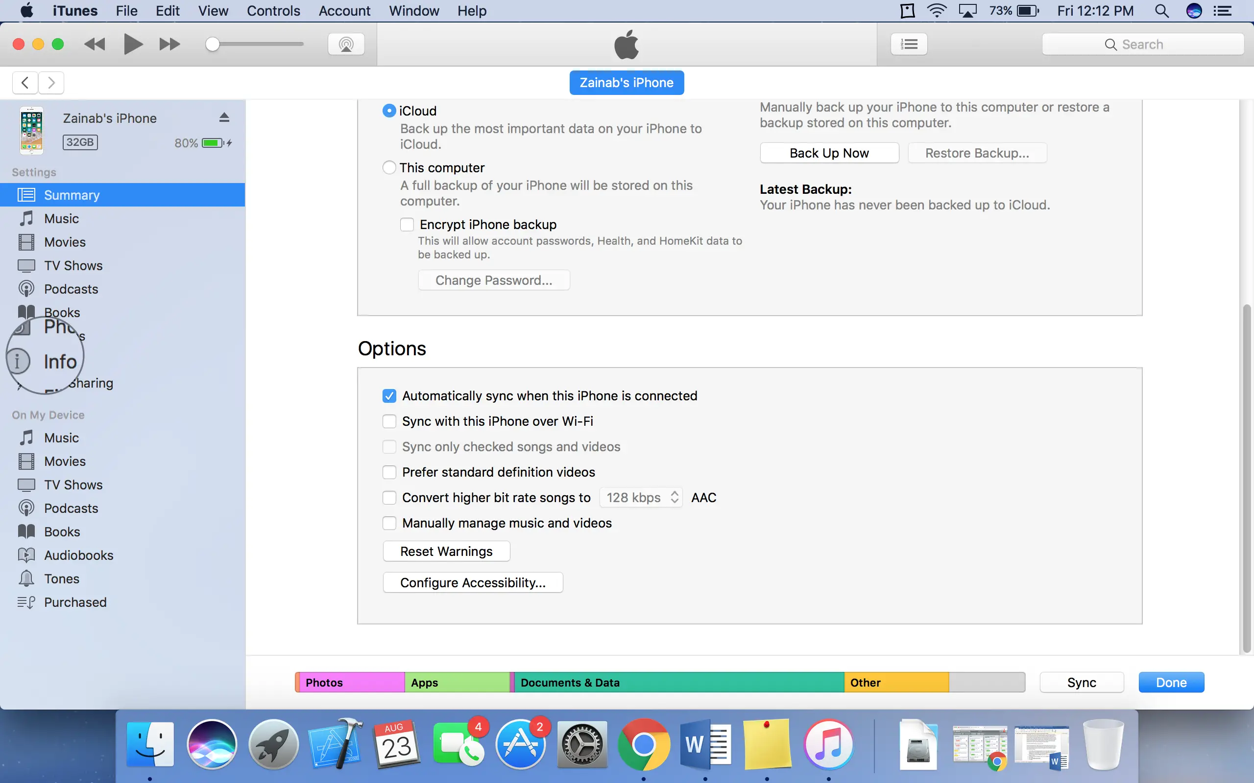 Cómo transferir contactos del Mac al iPhone 1