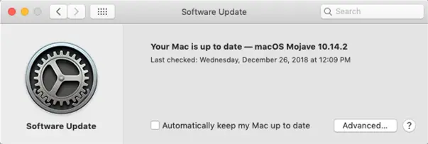 Cómo detener la notificación de actualización de Mac 3