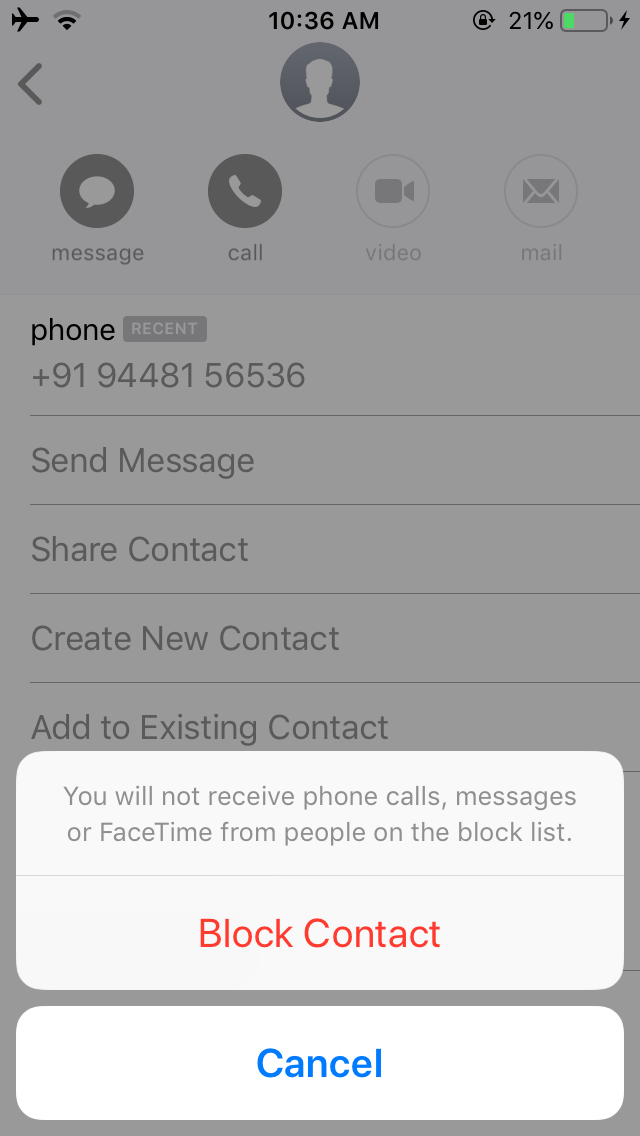 Cómo bloquear los mensajes de texto en el iPhone 2