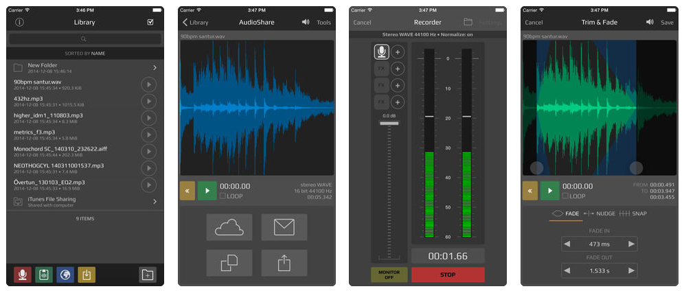 8 mejores grabadoras de voz para iPhone 2