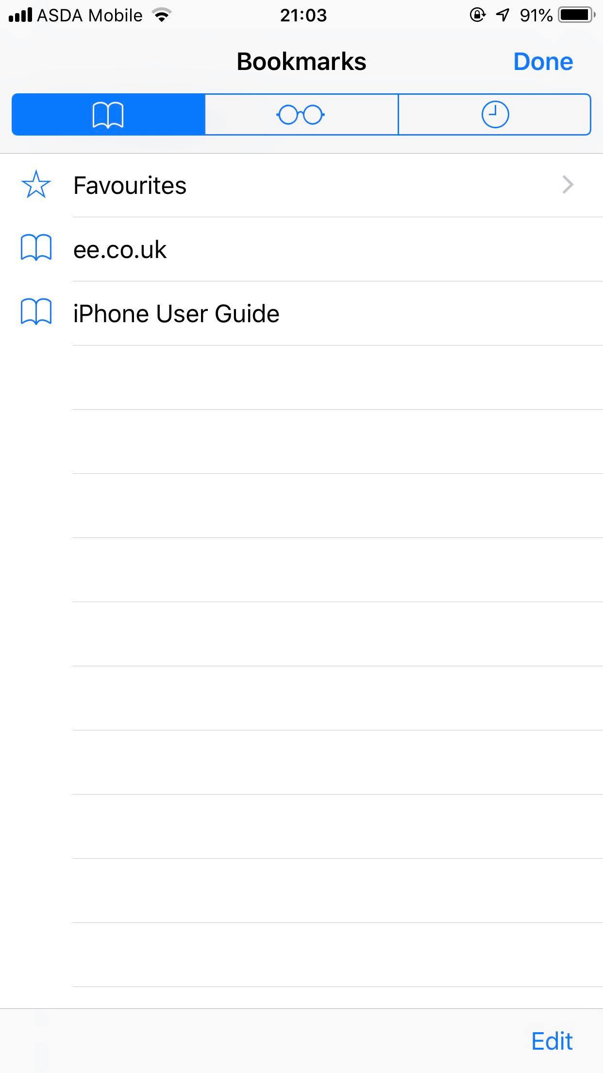 Cómo usar el navegador Safari en el iPhone 3