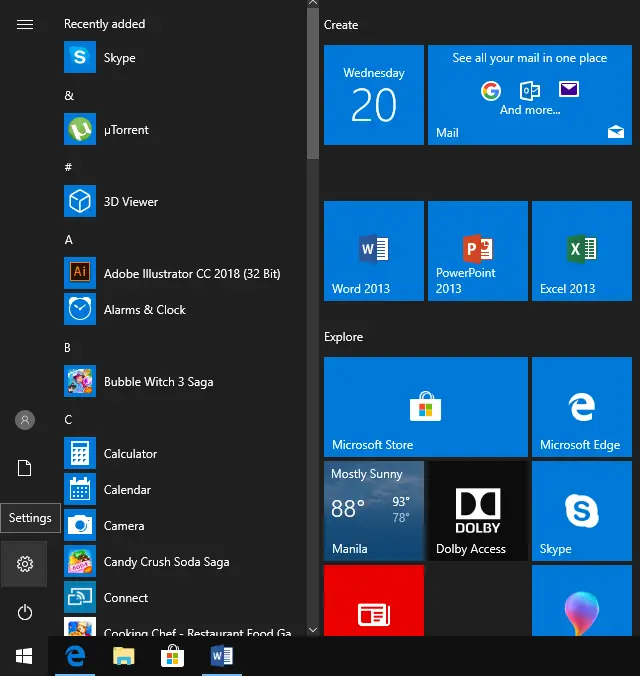 Cómo evitar que Skype se inicie automáticamente en Windows 10 6