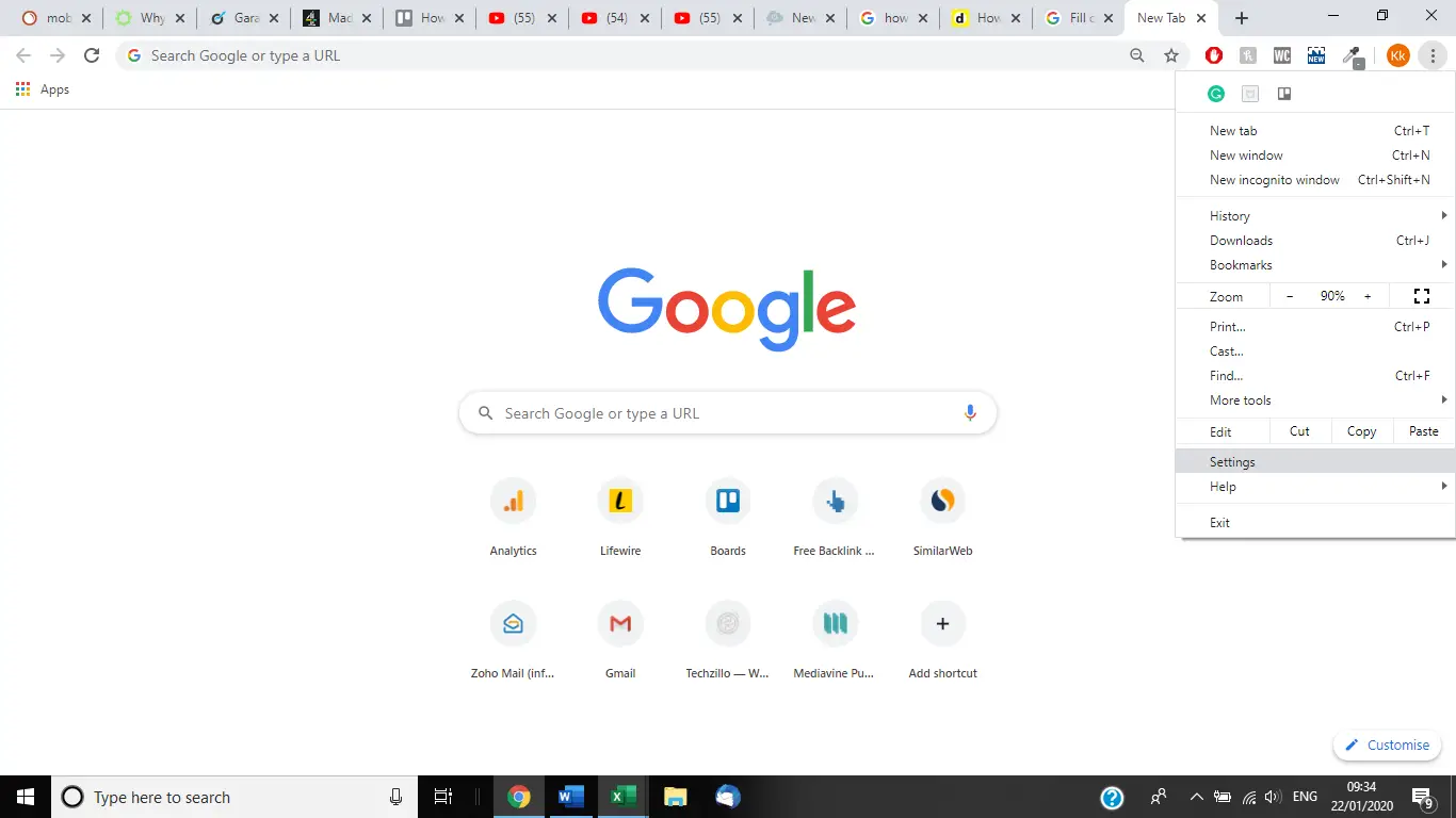 Cómo actualizar la función de autorrelleno en Google Chrome 1