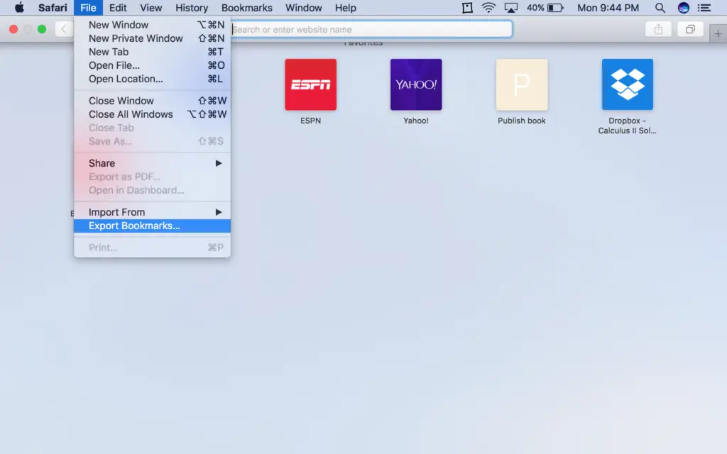 Arreglar que Safari no cargue imágenes en el Mac 8