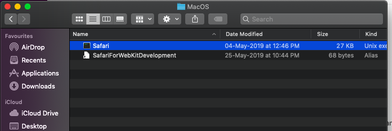 Arreglar Safari se está actualizando Mensaje Mac 3