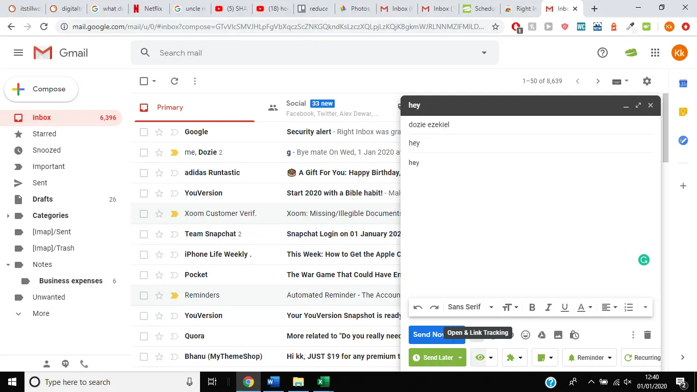 Cómo comprobar si se ha leído el mensaje de Gmail 3
