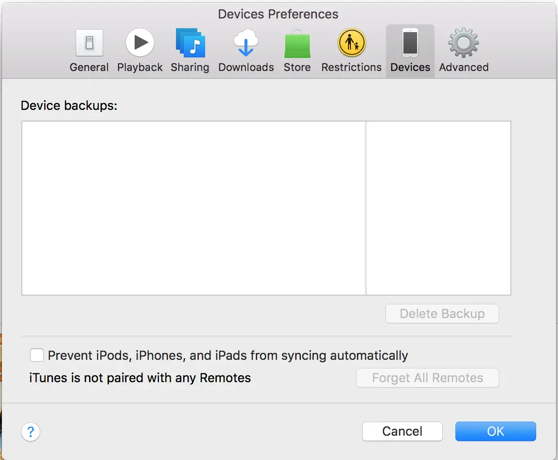 Cómo evitar que iTunes se abra cuando el iPhone está conectado 1