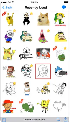 7 Mejores Aplicaciones Emoji iPhone 4