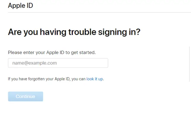 Cómo solucionar el problema de "No se puede restablecer la seguridad de la ID de Apple". 2