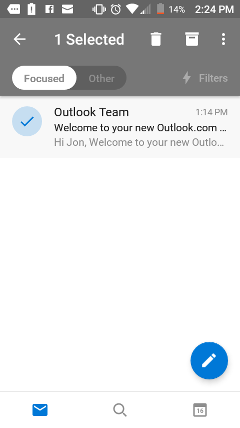 Cómo borrar en masa correos electrónicos en Outlook 6