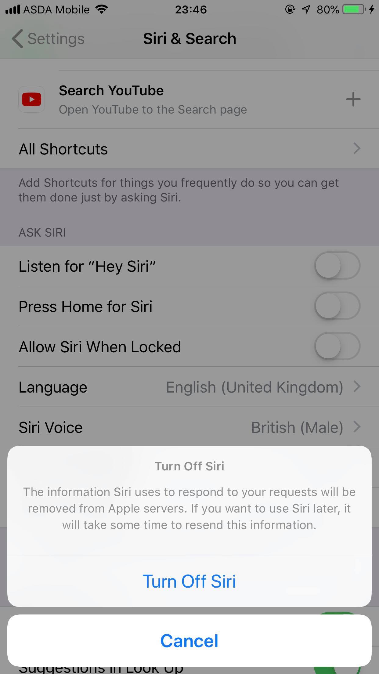 Cómo apagar Siri en el iPhone 1