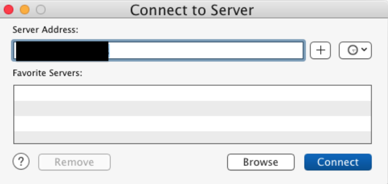 Arreglar "Hubo un problema de conexión al servidor" Mac 2