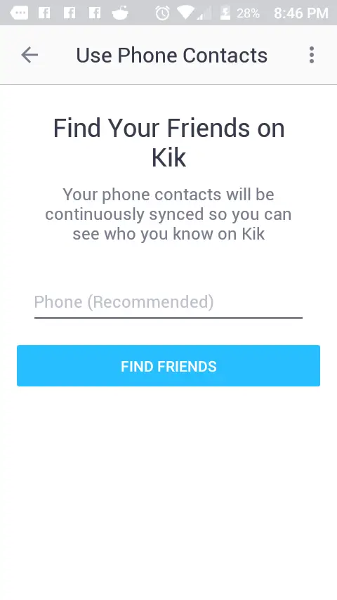 Cómo encontrar a alguien en Kik 4