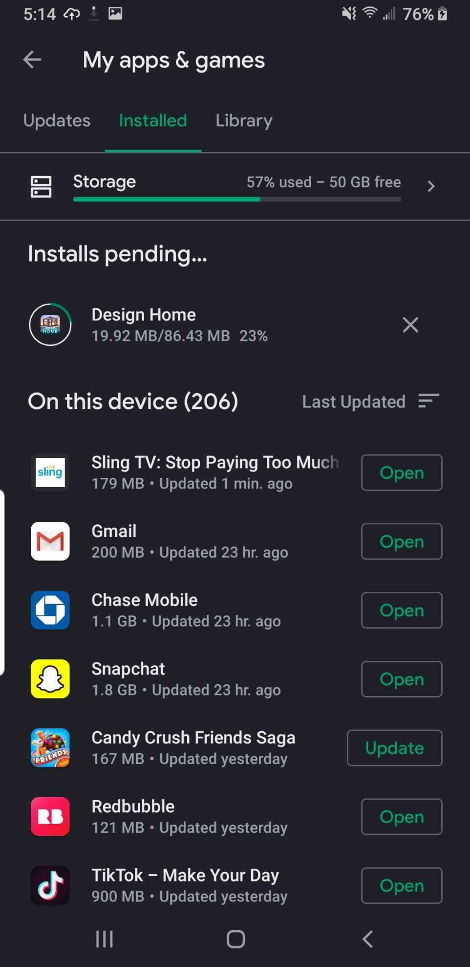 Cómo arreglar las descargas en cola en Play Store Android 1