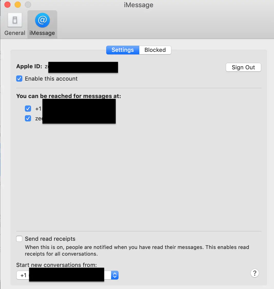 Cómo enviar mensajes de texto a los usuarios de Android en Mac 2