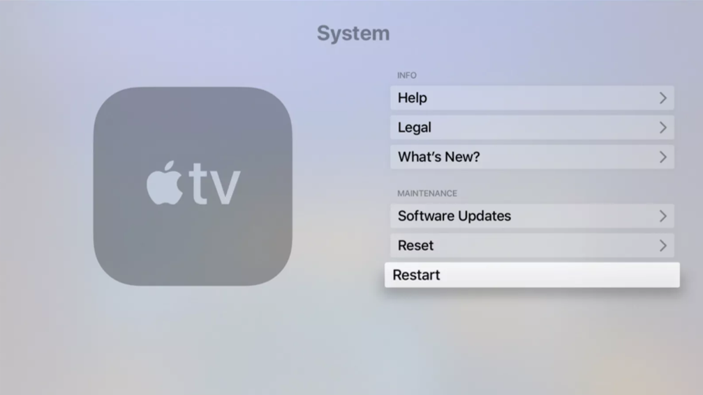Este contenido no puede ser reproducido en este Apple TV 1