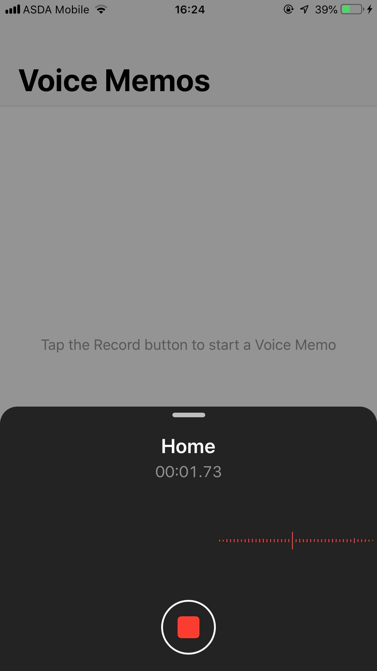 Cómo grabar audio en el iPhone 1