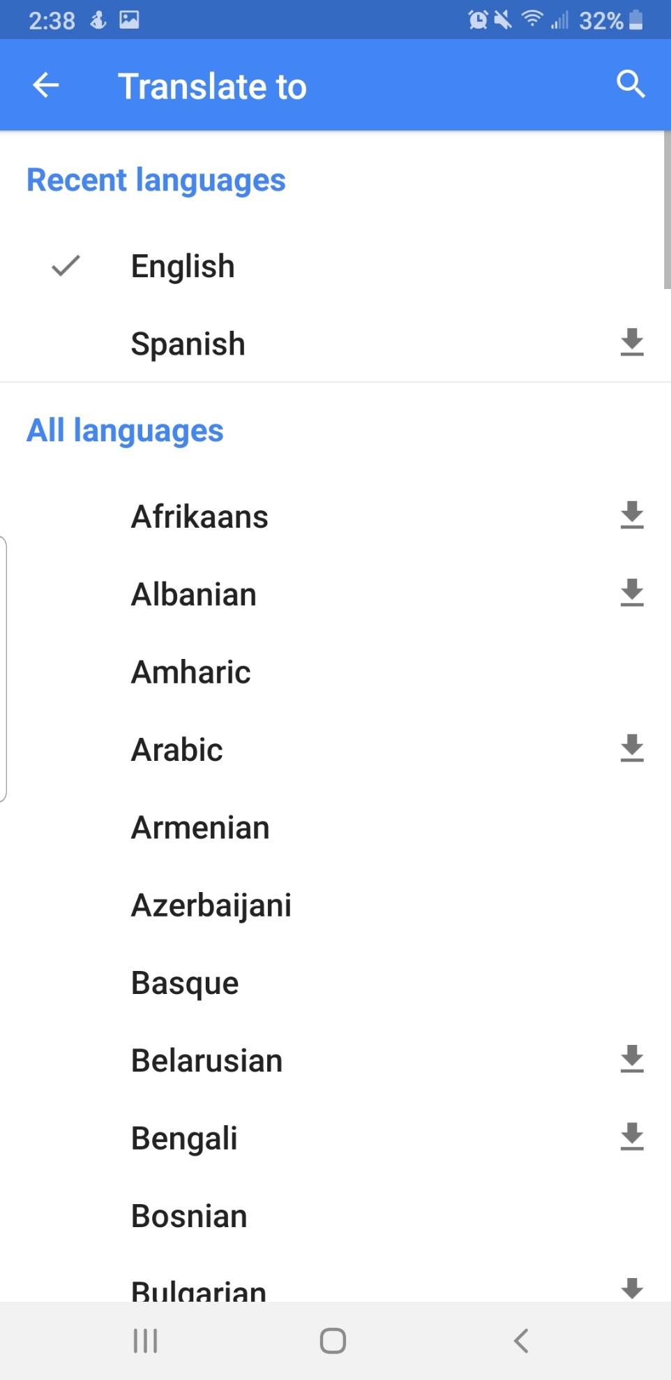 Cómo cambiar de idioma en Google Translate 5