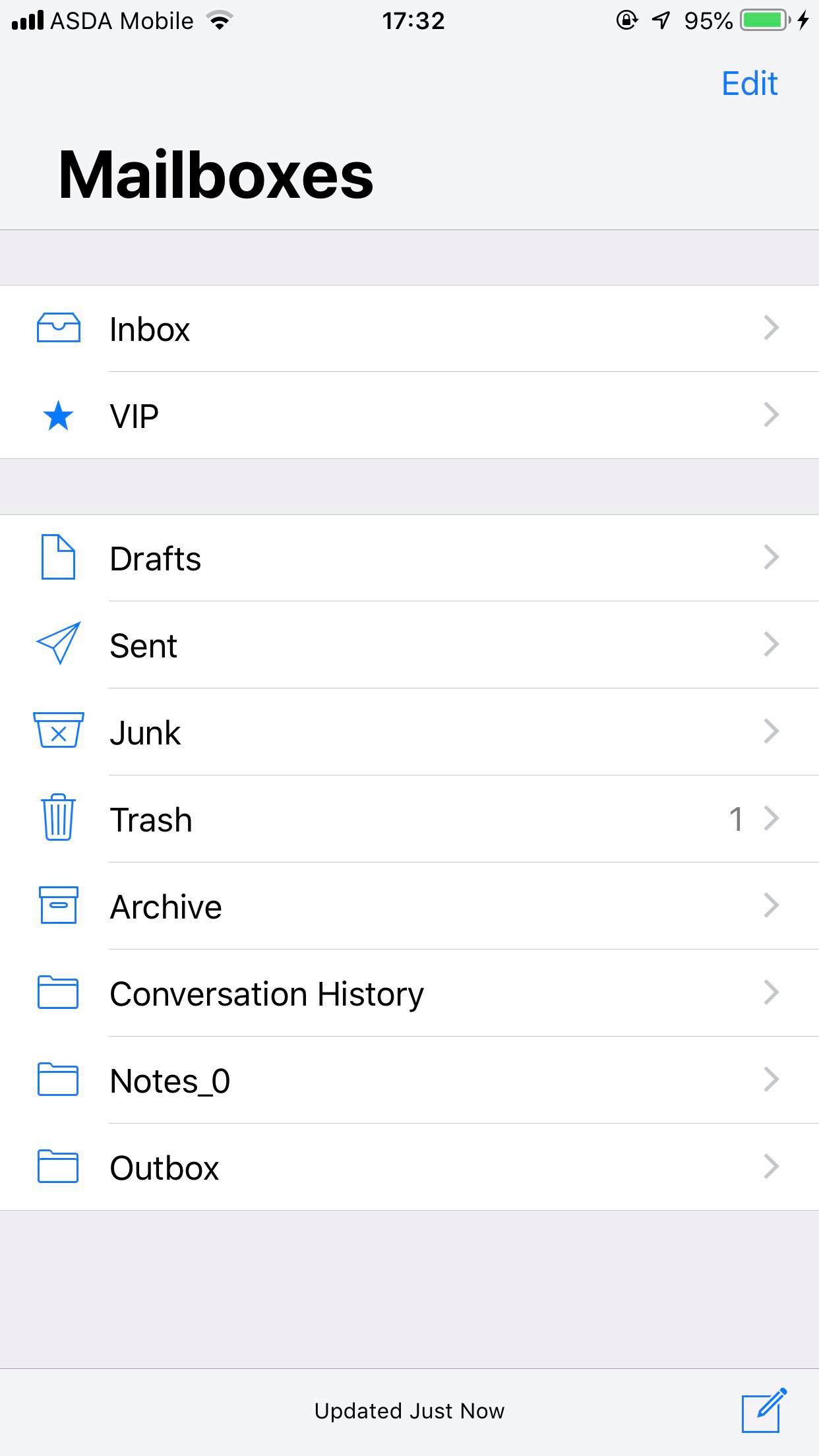 Cómo encontrar correos electrónicos archivados en el iPhone 1