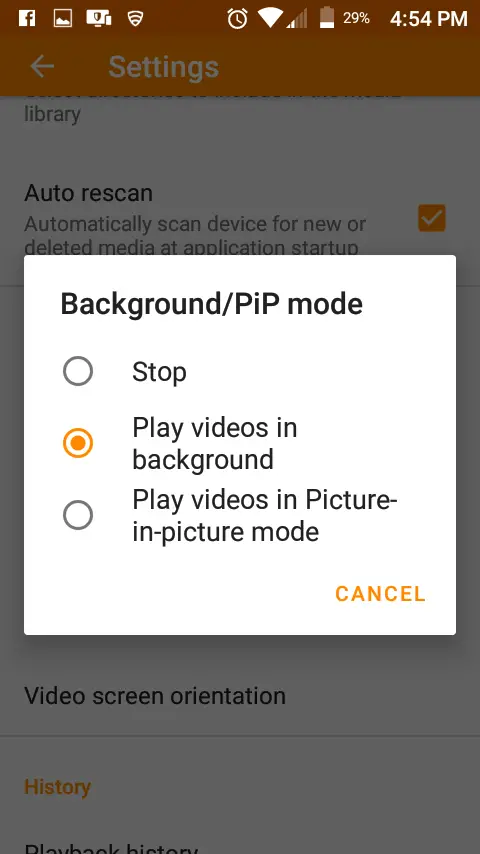 Cómo transmitir video de la PC a Android en VLC 2