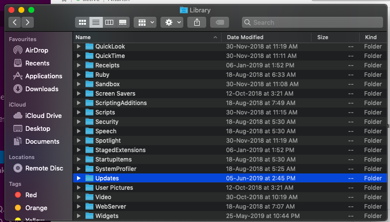 Arreglar Safari se está actualizando Mensaje Mac 1