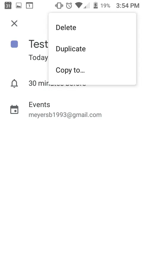 Cómo borrar todos los eventos de Google Calendar 4