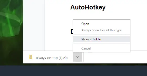 Cómo mantener una ventana siempre en la parte superior de Windows 10 1