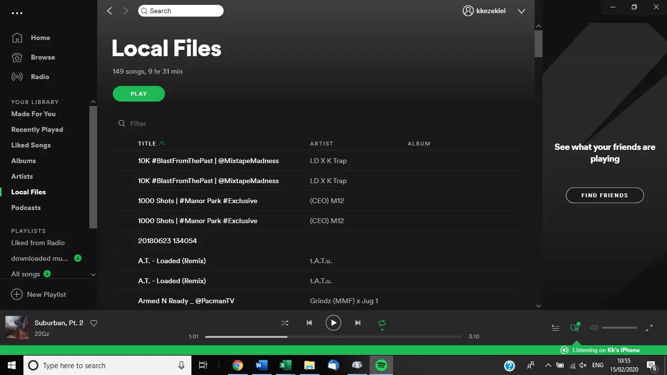 Cómo añadir tus propias canciones desde el PC a Spotify 5