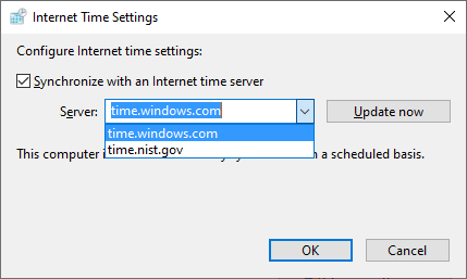 Cómo sincronizar el reloj en Windows 10 6