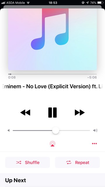 Cómo repetir una canción en Apple Music en el iPhone 2