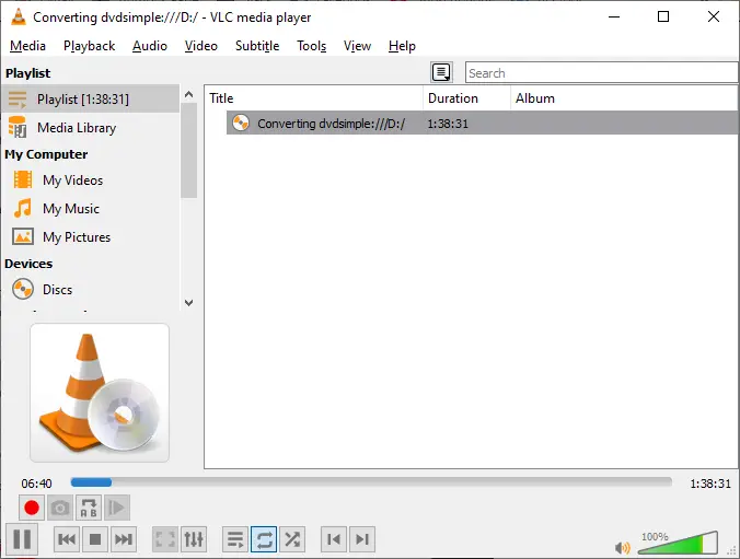 Cómo copiar un DVD en Windows 10 8