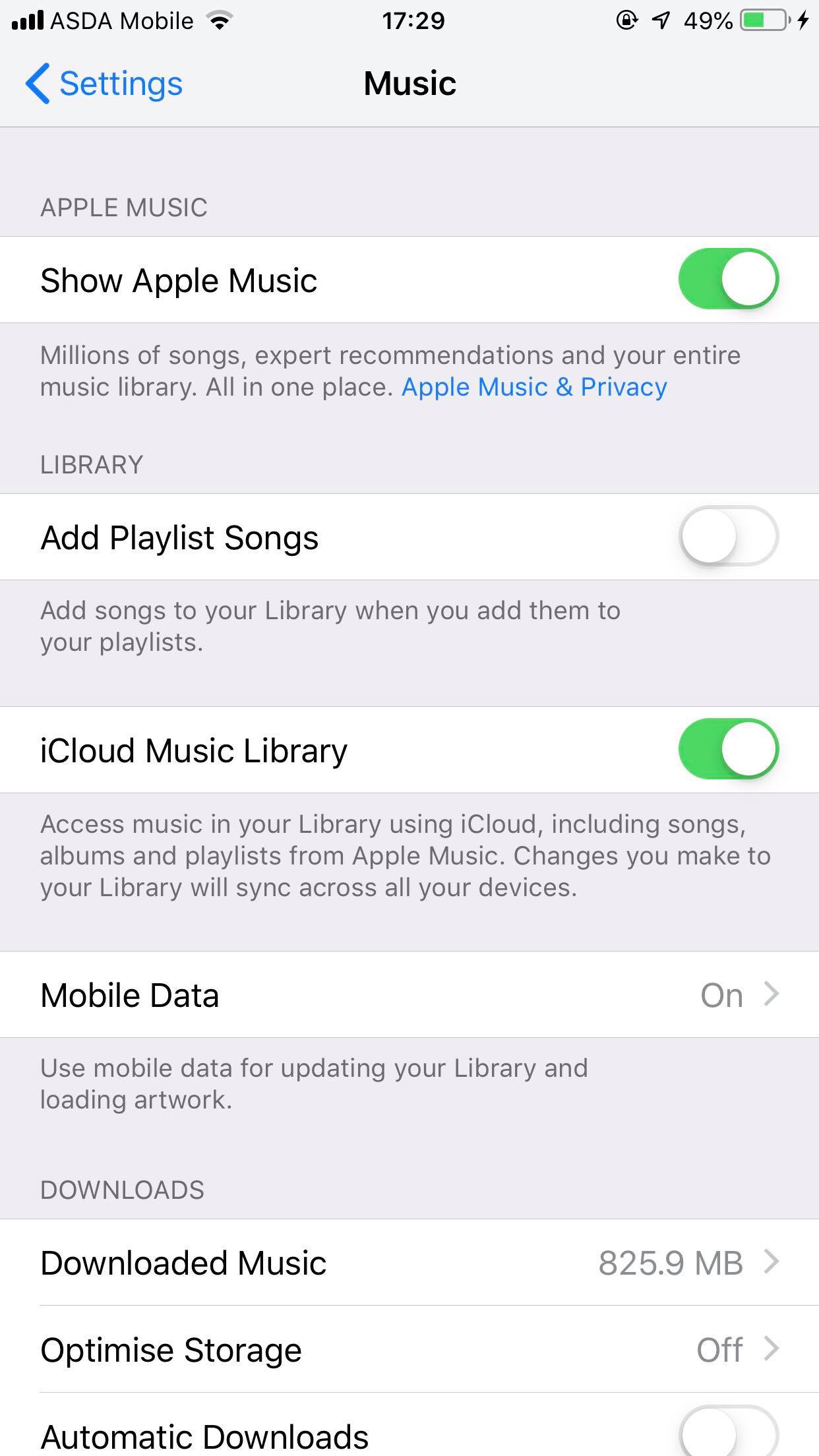 Cómo hacer una copia de seguridad de la música en iCloud 1