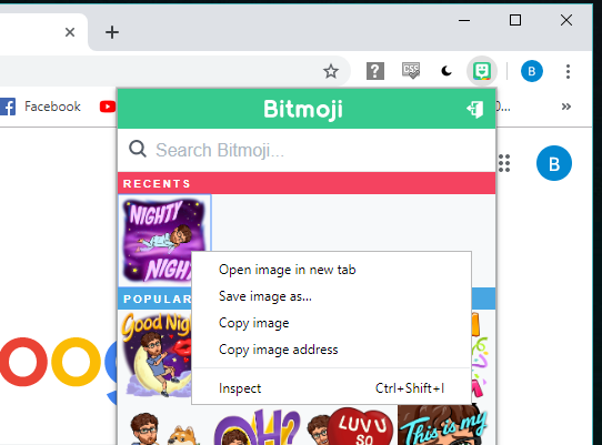 Cómo copiar y pegar Bitmojis 6