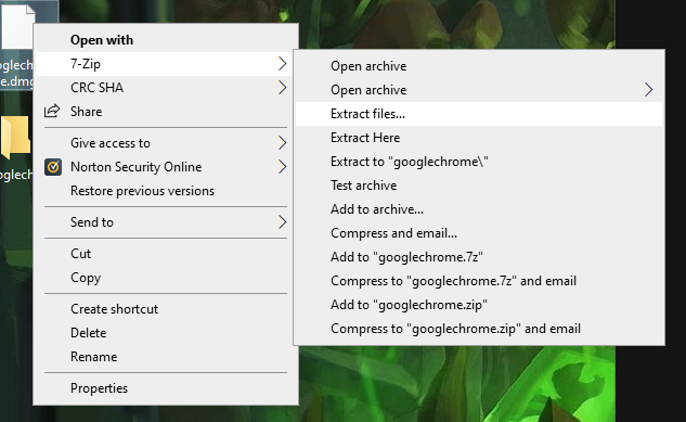 Cómo abrir un archivo DMG en Windows 1