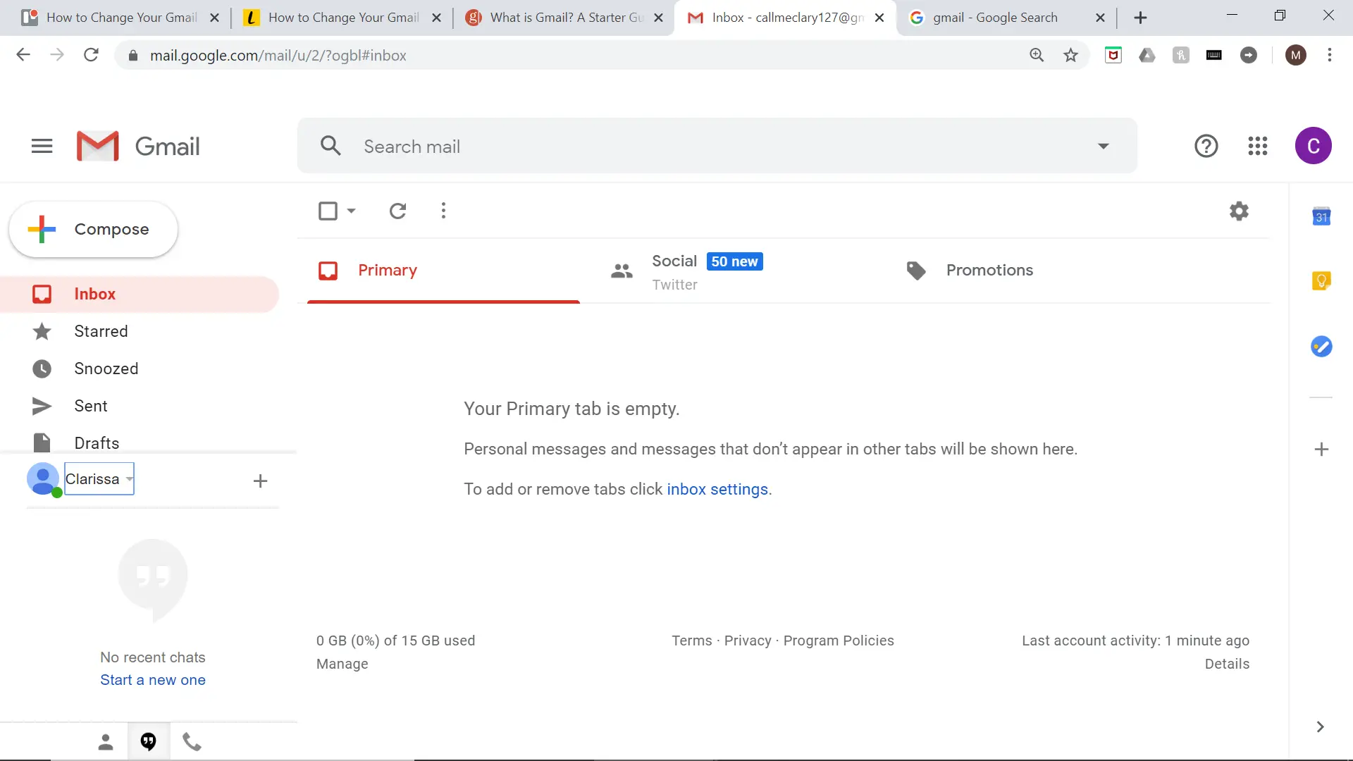 Cómo cambiar el tema de Gmail 1