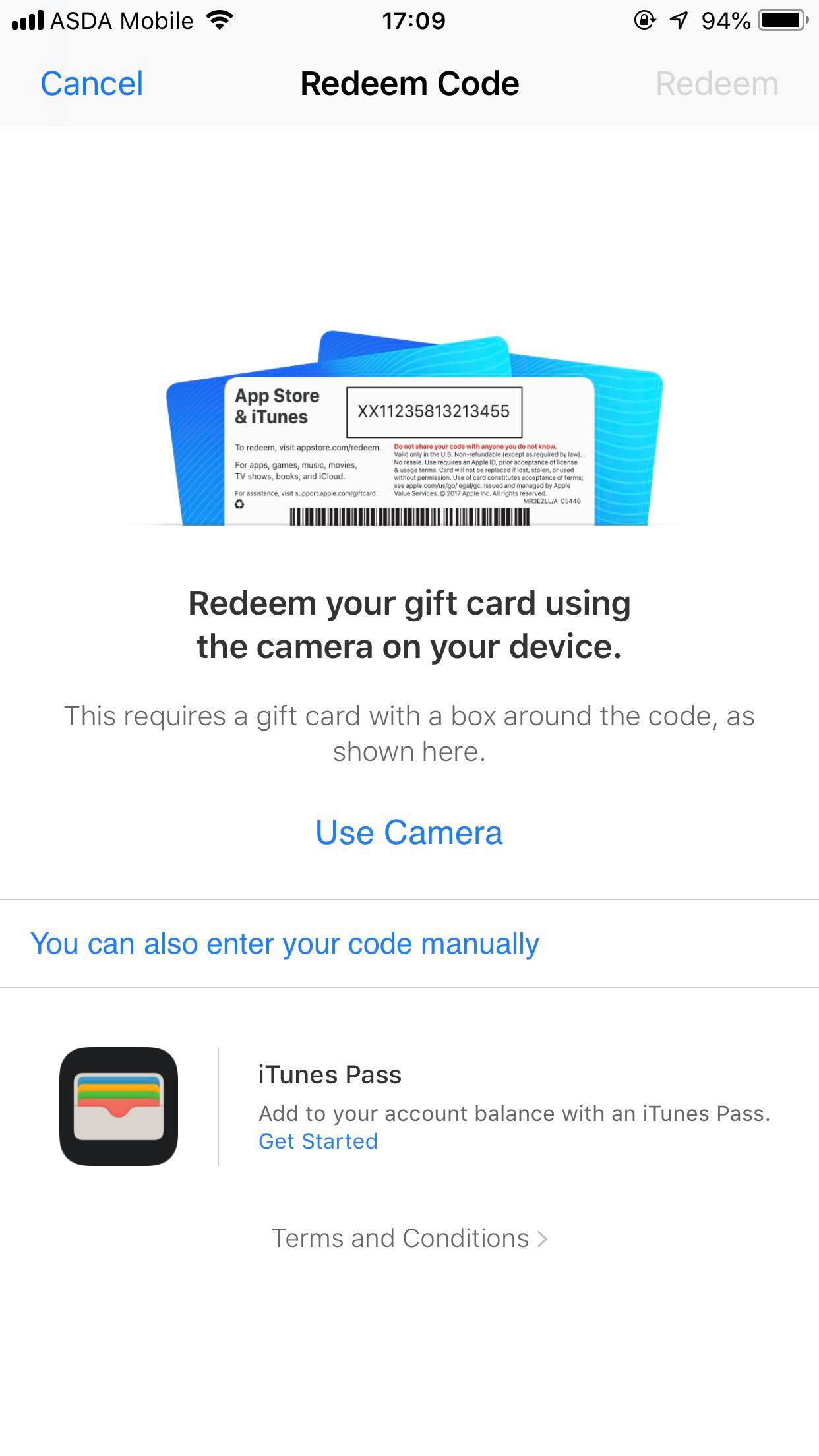 Cómo canjear las tarjetas de regalo de App Store e iTunes 3