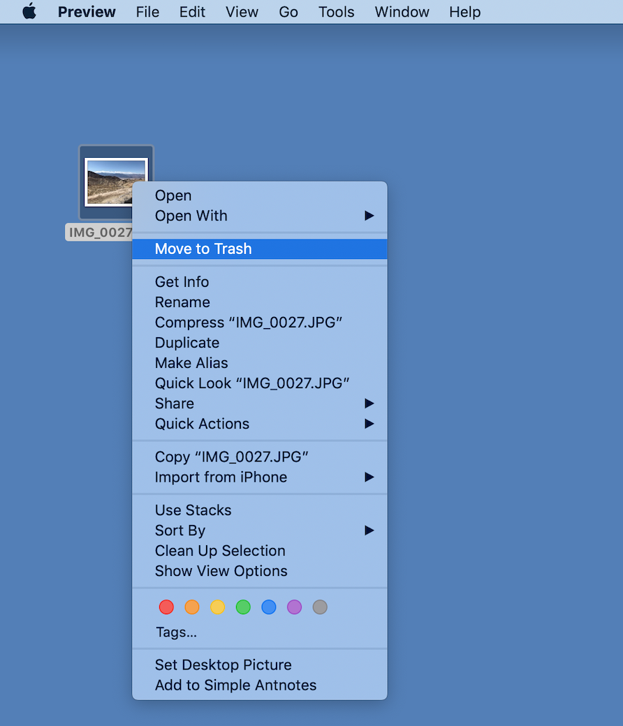 Cómo ocultar o eliminar los iconos de Mac Desktop 2
