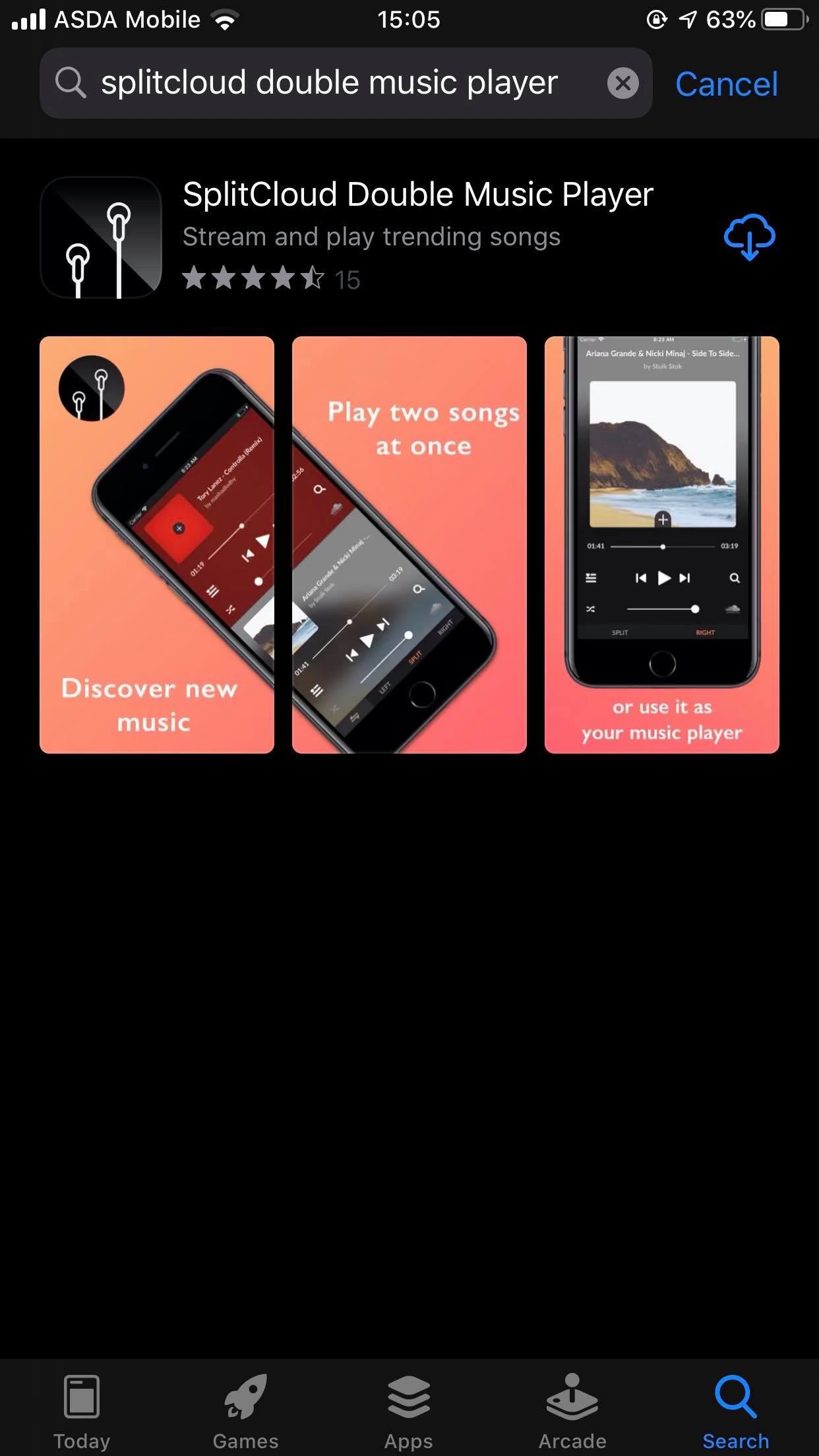 Cómo tocar dos canciones a la vez iPhone 1