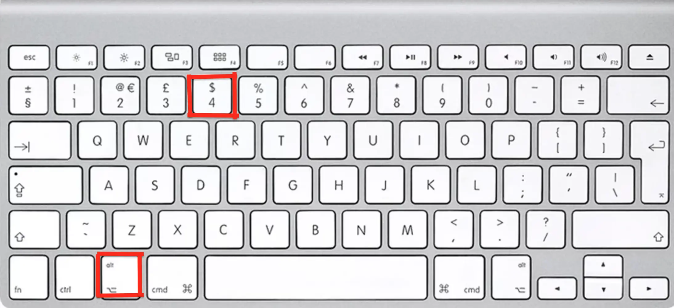 Cómo escribir el símbolo de Cent en el Mac 1