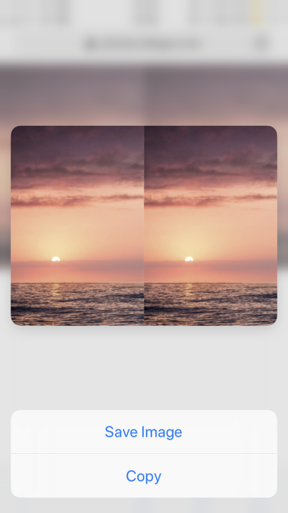 Cómo poner 2 fotos una al lado de la otra iPhone 3