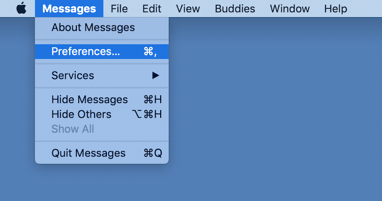 Arreglar "Tu mensaje no pudo ser enviado" en Mac 1
