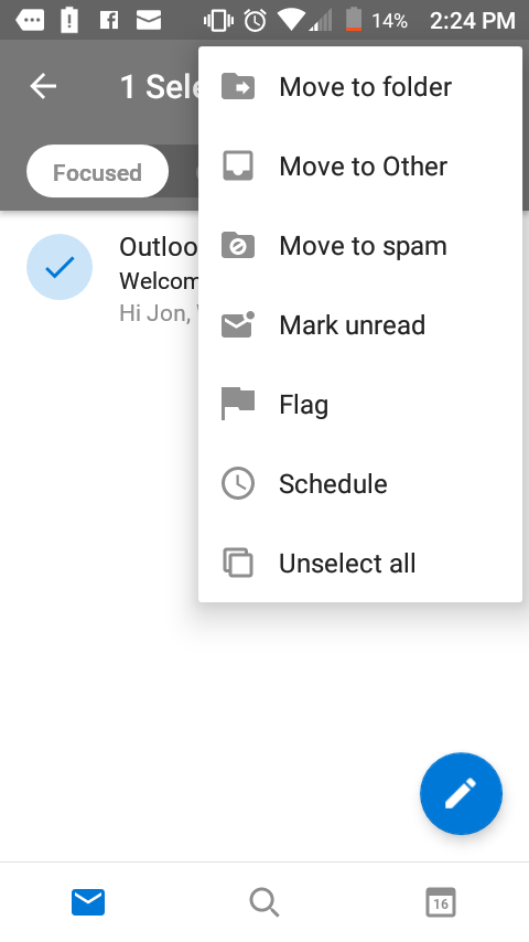 Cómo borrar en masa correos electrónicos en Outlook 7