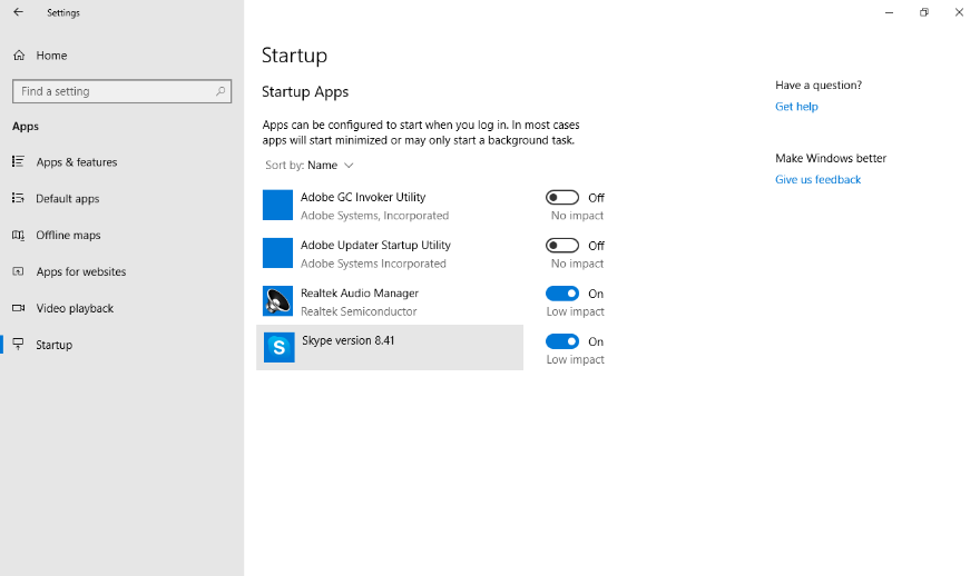 Cómo evitar que Skype se inicie automáticamente en Windows 10 9