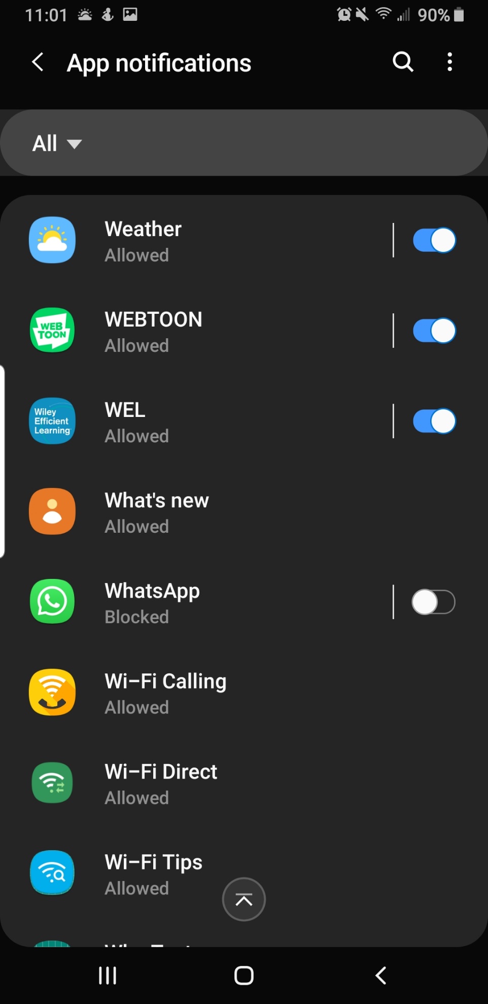 Cómo bloquear las llamadas en WhatsApp 5