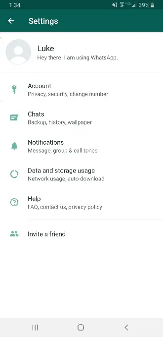 Cómo cambiar la imagen del perfil en WhatsApp 3