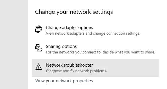 Conectado a Wi-Fi pero sin Internet en Windows 10 2