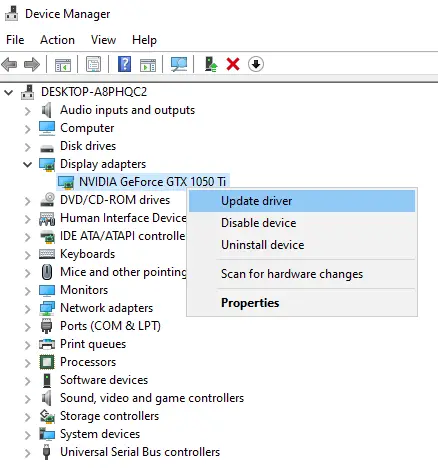 Arreglar ntoskrnl.exe BSOD Windows 2